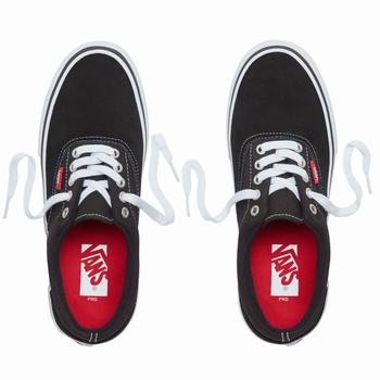 Damske Skate Obuv Vans Era Pro Čierne/Biele VA97CQOGF